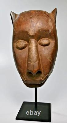 Old Feline Mask from Nepal