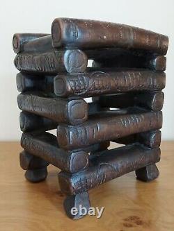 Old Pigmy Stool. Tribaly Used From Cameroon