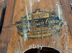 Old Town Wooden Canoe 16' From 1940