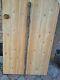 Old Wooden Staff Carved From Wood Antique Collection Vintage Stick Cane 120 Cm