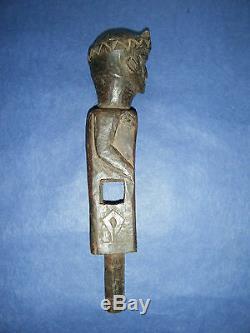 Old/antique main part from a spinning tool, Sumba, Indonesia, no keris, ikat, #3