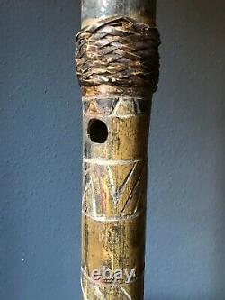 Old flute stopper from Sepik PNG