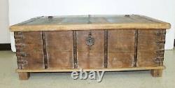 One of a kind, Painstakingly restored, original Vintage Trunk from India