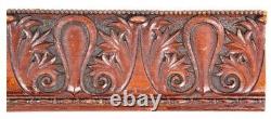 Original 1893 Mahogany Wood Trim Section From Chicago Athletic Association