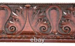 Original 1893 Mahogany Wood Trim Section From Chicago Athletic Association