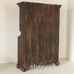 Original Painted Cupboard Dated 1835 from Sweden