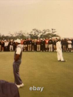 Original Polaroid Photograph From The 2008 Masters Tournament OOAK TIGER WOODS