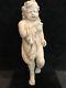 Original Sad Baroque Angel Putto From Wood 18. Century Height 25 5/8in