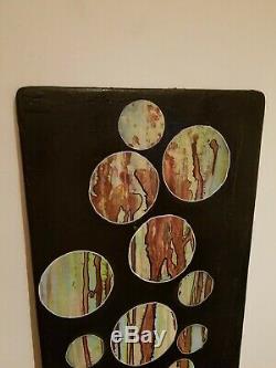 Original Signed Vintage Modern Contemporary Painting from Palm Springs Estate