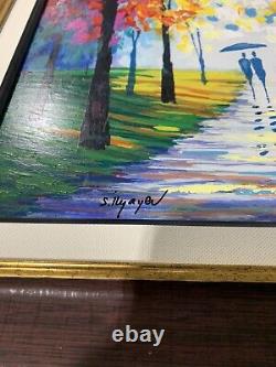 Original Slava Ilyayev From Here On Out Serigraph on Wood, Signed with COA