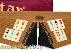 Original Star PREMIUM Wood Rummy / Okey With Melamine Stones Ahsap Okey Takimi