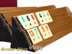 Original Star PREMIUM Wood Rummy / Okey With Melamine Stones Ahsap Okey Takimi