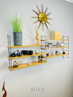 Original (String Design) Shelf System (Teakholz-Furnier) Wood from The 50er