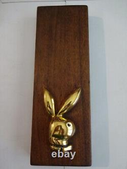 Original Vintage Wooden Door Handle From Atlanta Playboy Club After Fire In 1975