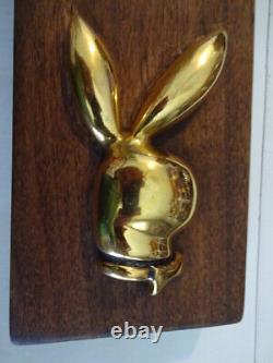 Original Vintage Wooden Door Handle From Atlanta Playboy Club After Fire In 1975