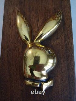 Original Vintage Wooden Door Handle From Atlanta Playboy Club After Fire In 1975