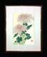 Osuga Yuichi Kiku Chrysanthemum Framed Original Wood Block Print Art From Japan