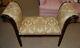 Parlor Settee Chaise Lounge From Estate Upholstered Wood Adjustable Feet