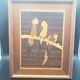 Parrots On Branch Marquetry Orig. Art From Jeff Nelson New York 1986 Wood Inlay