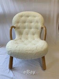 Philip Arctander 1944 Clam Chair Replica From An Original Chair