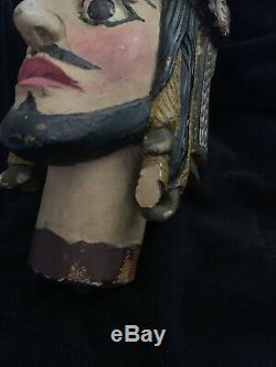 Puppet Head Italian 19th Century From Sicily