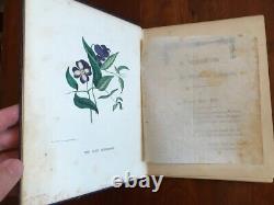 RARE 1859 A Wreath From The Woods Of Carolina, First NC Childrens Book! FLOWERS
