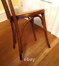 RARE 6 x Antique J&J Kohn Bentwood Vintage Chairs Made In Austria Vienna c 1890s