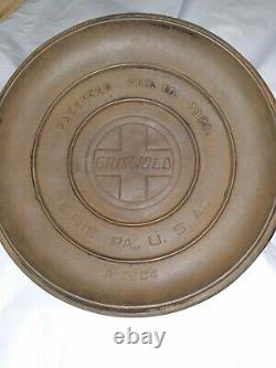 RARE GRISWOLD No. 7 Tite Top Dutch Oven & Lid, 2603 & 2604 from 1920