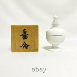 Rare Japanese Incense Container Kogo Tea ceremony Todaiji Temple Wood From Japan