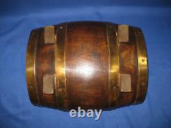 Rare Vintage Treen Wood Oak Tray. Made From British Battleship Reclaimed Wood