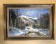 Robert Packer Oil On Board Painting Mt Washington From Thorn Hill Rd Nh 1980