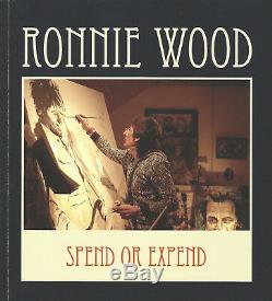 Ronnie Wood Signed Booklet from Youngstown Ohio 2010 Art Exhib