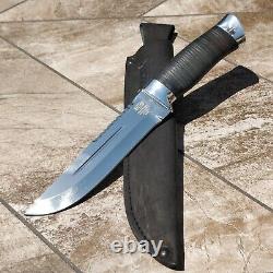 Russian Handmade Fixed Blade Knife ZZOSS Pirate (?) Ships from USA