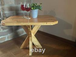 Rustic Country & Farmhouse Handmade Coffee/Corner Table From Reclaimed Wood