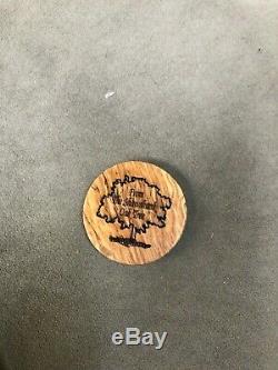 Shawshank Redemption Wood Coin and Case FROM THE ACTUAL TREE SOLD OUT COA