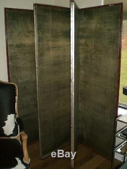 Silver Leaf Screens (2) Pre-1800, Wood. Orginally purchased from Imari (SF, CA)