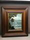 Small Framed Oil Painting Oceanside Signed By Ruppela From Merrill Chase