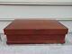 Solid Mahogany Primary Wood Box Made From Antique Elements 15.5 X 9 X 4.75