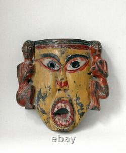 Spectacular Tharu altar mask from South Nepal