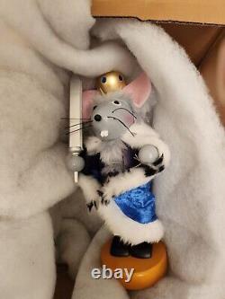 Steinbach Nutcracker From Germany CHUBBY MOUSE KING With Tags