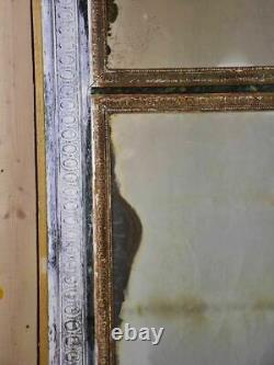 Stunning mantle trumeau mirror from the early 19th century and original patina 3
