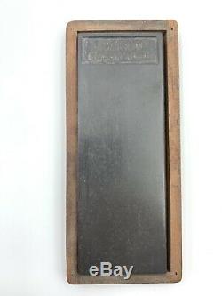 The Lakeside Razor Hone with Original Wood Box from Montgomery Ward & Co