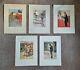 Thomas Forman & Sons Art Prints X 5 From Original Drawings By Lawson Wood Vintag