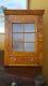 Tiger Maple Slantback Hanging Cupboard (new) From The Coast Of Maine