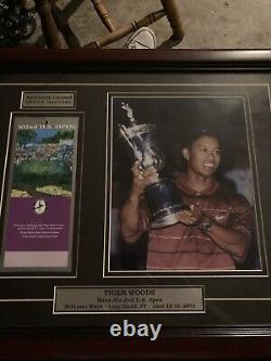 Tiger Wood's Authentic Unused Ticket From 2002 Win. $350 OBO