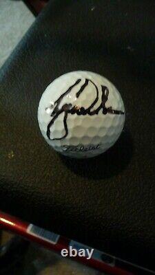 Tiger Woods Autograph/Signed Golf Ball COA from Red Carpet Authentic's #14347