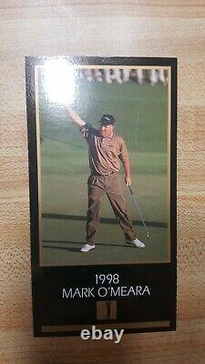 Tiger Woods Rookie Card from Masters. GSV Masters Collection. Grand Slam Ventu