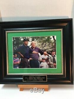Tiger Woods Signed Picture From The Masters