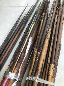 Traditional bow and arrow 1 set from Papua (irian jaya)
