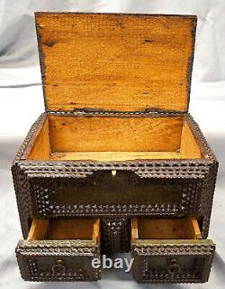 Tramp Art Box, from Black Forest 1880-1900